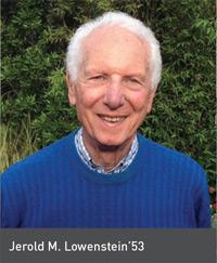 Jerold M. Lowenstein.